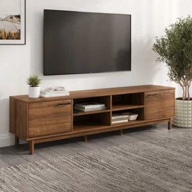 تصویر میز تلویزیون چوبی مدل 12R کد 35 