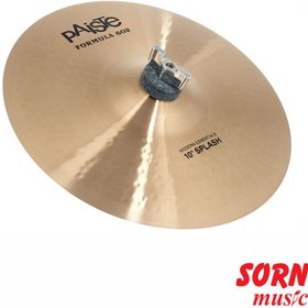 تصویر سنج اسپلش 10 اینچ پایسته Paiste مدل formula 602 آکبند 