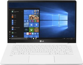 تصویر LG Gram Laptop - نمایشگر کامل 14 اینچی ، Intel 8th Ge ... ا LG Gram Laptop - 14" Full HD Display, Intel 8th Gen Core i5, 8GB RAM, 256GB SSD, 23.5 Hour Battery Life - 14Z990-U.AAW5U1 (2019) - White LG Gram Laptop - 14" Full HD Display, Intel 8th Gen Core i5, 8GB RAM, 256GB SSD, 23.5 Hour Battery Life - 14Z990-U.AAW5U1 (2019) - White