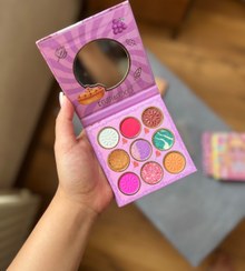 تصویر پلت سایه 9 رنگ کوین کوکو - کد بنفش یاسی 