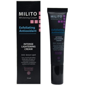 تصویر کرم ضد لک میلیتو ا Milito Whitening Cream Milito Whitening Cream