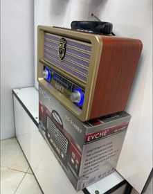 تصویر رادیو اسپیکر اصل Evche مدل Ec 2140 bt - ٤موج / Radio spiker evche model EC 2140