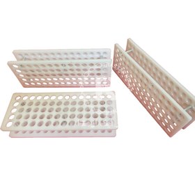 تصویر رک لوله آزمایش پلاستیکی ۲۰ خانه 