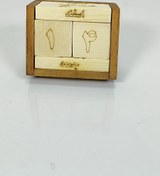 تصویر تقویم چوبی Wooden calendar