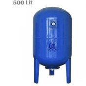 تصویر منبع تحت فشار امرا 500 لیتری 10 بار درجه دار Emra Pressure tank 500 liter 10 Bar Gauge