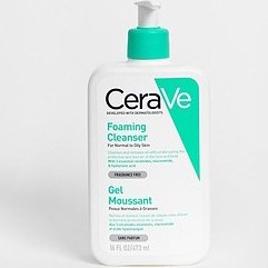 تصویر ژل شستشوی فومی صورت سراوی مدل Foaming Facial Cleanser مخصوص پوست‌های نرمال تا چرب 