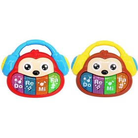 تصویر بازی آموزشی بلز طرح میمون Monkey Music and Light Baby Toy 