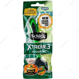 تصویر خودتراش 3 لبه پوست حساس اکستریم Xtreme3 شیک 