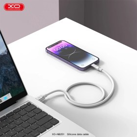 تصویر کابل تبدیل USB به Lightning ایکس او مدل NB251 