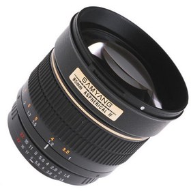 تصویر لنز سامیانگ مدل Samyang 85mm f/1.4 IF MC Aspherical For Nikon 