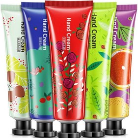تصویر پک کرم دست گیاهان طبیعی بیوآکوا 5 عددی ا Bioaqua Hand Cream Pack Of 5 Bioaqua Hand Cream Pack Of 5