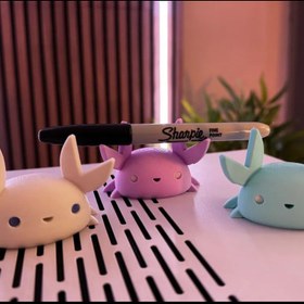 تصویر نگهدارنده مداد و خودکار طرح خرچنگ 