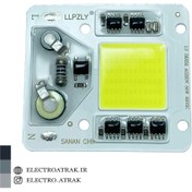 تصویر ال ای دی 50 وات COB ورودی 220 ولت LED 50W COB