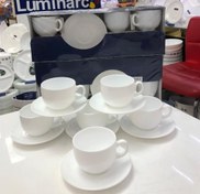 تصویر فنجان نعلبکی لومینارک مدل دیوالی فرانسه luminarc Diwali