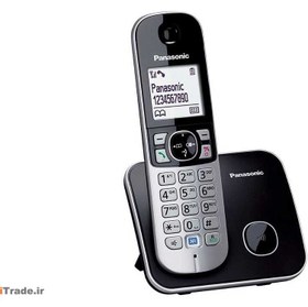 تصویر تلفن بی سیم پاناسونیک مدل KX-TG6811UE1 ا Panasonic Digital Cordless Phone with Call Blocking Panasonic Digital Cordless Phone with Call Blocking