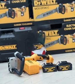 تصویر اره شارژی موتور براشلس 108 ولت دیوالت مدل DF58CC Dewalt DF58CC Brushless Motor Rechargeable Saw 108V