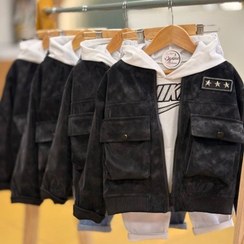 تصویر 2640-کاپشن چرم خلبانی 