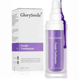 تصویر خمیر دندان glorysmile سفید کننده دندان وارداتی اصل glorysmile v34 color corrector orginal