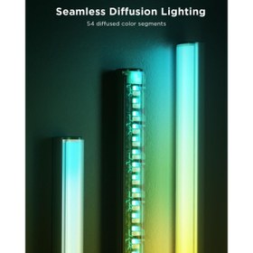 تصویر چراغ هوشمند اسپیکر دار گووی Govee Lyra RGBICWW Corner Floor Lamp Pro H6079 