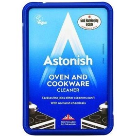 تصویر خمیر لکه بر و جرم گیر سطوح گاز و فر استونیش Astonish مدل premium حجم 150 میل 