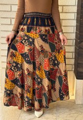 تصویر دامن بیگ سایز طرح اندونزی 6879 