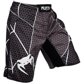 تصویر شورت MMA ونوم طرح اسپایدر MMA Shorts Model Spider Design