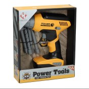 تصویر اسباب بازی دریل باتری خور 