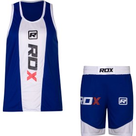 تصویر ست رکابی و شلوارک مردانه بوکس RDX BOXING