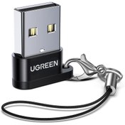 تصویر مبدل تایپ سی یوگرین مدل US280 50568 Ugreen US280 50568 USB A male to USB-C female adapter