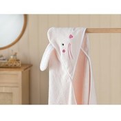 تصویر حوله تنپوش کودک و نوزاد مردانه زنانه BUNNY PAMUK BEBE HAVLU 75X75 CM PEMBE انگلیش هوم English Home 