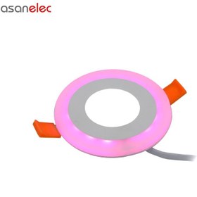 تصویر پنل ال ای دی دو رنگ 6 وات پنل ال ای دی دو رنگ 6 وات