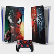 تصویر اسکین Playstation 5 طرح ۰۸ Spiderman 
