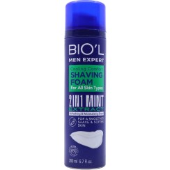 تصویر فوم اصلاح خنک کننده آقایان بیول 200 میلی لیتر Biol Cooling Comfort Shaving Foam For Men 200 ml