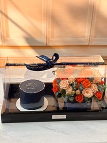 تصویر باکس گل و کیک خاص 