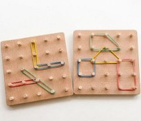 تصویر ژئو بورد مونته سوری جیگی(بازی با اشکال به وسیله کش) 