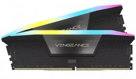 تصویر رم کورسیر Vengeance RGB DDR5 6000MHZ CL38 Blackظرفیت 64 گیگابایت 