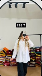 تصویر شومیز سفید بیسیک - سایز 