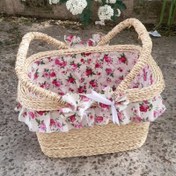 تصویر سبد پیک نیک سایر کوچک بسیار زیبا ومحکم مخصوص گشت وگذار 2نفره (پس کرایه) 