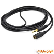 تصویر کابل افزایش طول صدا دی‌نت 3 متری 3.5mm کد L122 