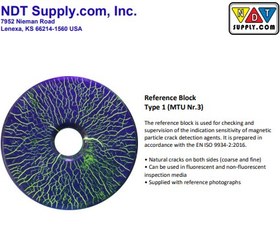 تصویر تست بلوک مغناطیسی برند HUATEC MTU Magnetic Test Blocks NOVOTEST MTU