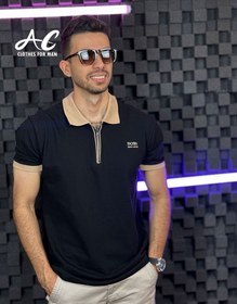 تصویر پولوشرت آستین کوتاه مردانه هوگو باس HUGO BOSS-AC-8828 