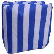 تصویر چادر ماشین مدل آبی راه راه ضدآب فابریکی برای تمامی خودروهای(تویوتا) | آستکومارکت 