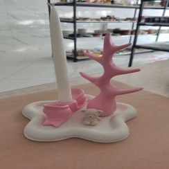 تصویر ست دکوری سفیدصورتی