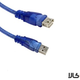 تصویر کابل افزایش طول USB تسکو TSCO مدل TC04 طول 1.5 متر TSCO USB extension cable model TC04 length 1.5 meters