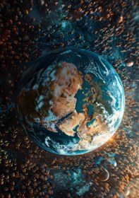 تصویر فرش پوستر صائب | کد: 9129 