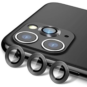 تصویر محافظ لنز دوربین Q.Y مدل رینگی مناسب برای گوشی موبایل اپل 12تا 13 پرومکس - 13PRO هفت رنگ ا QY-RING QY-RING