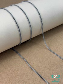 تصویر بند عینک زنجیر ساده طوسی 