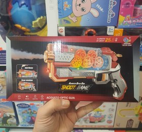 تصویر تفنگ موزیکال چرخ دنده ای دودزا 