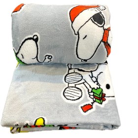 تصویر پتو ژله ای یک نفره طرح اسنوپی Snoopy