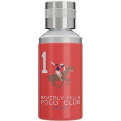 تصویر بورلي هيلز پولو کلاب ادوتوالت نامبر وان 100 ميل مردانه Beverly Hills Polo Club EDT Number 1 For Men 100 ml